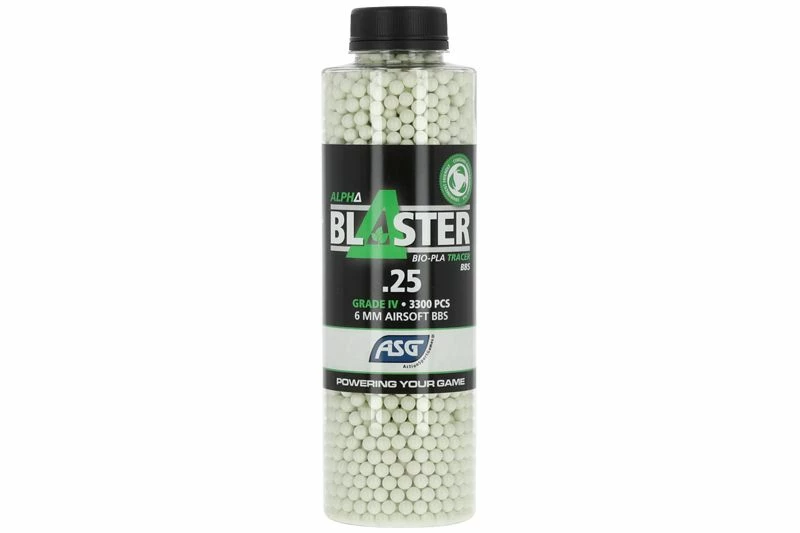 Alpha Blaster Billes BIO 0.25g (x 3300) Bouteille